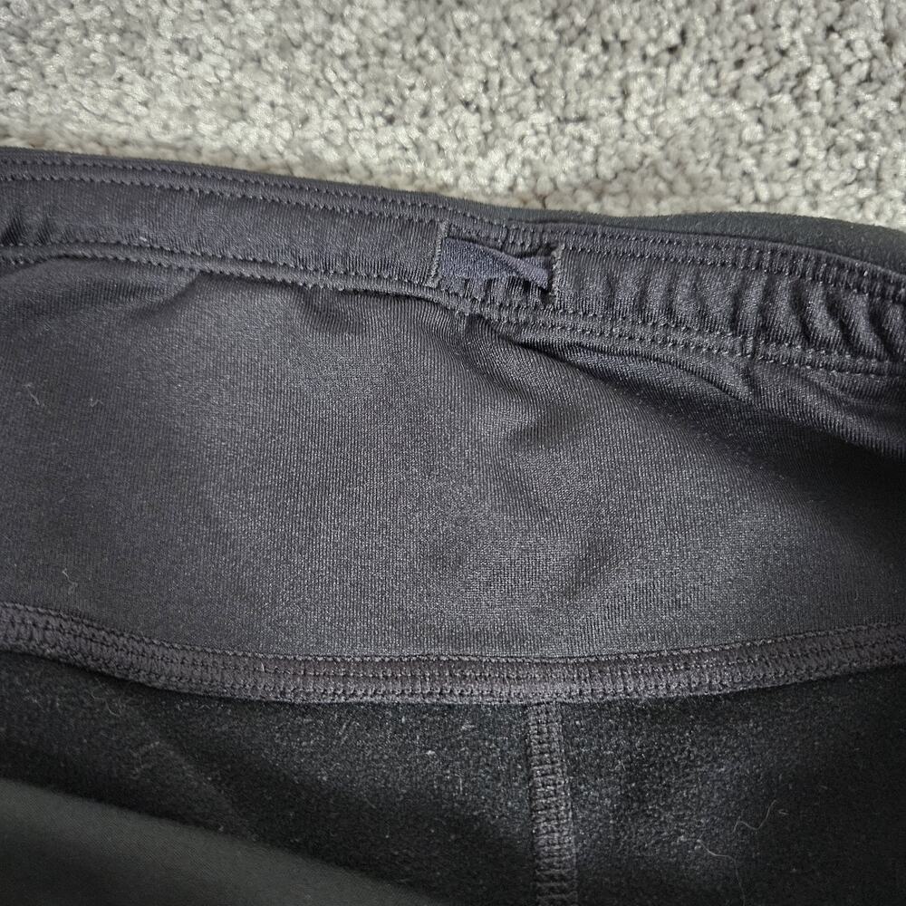 Athleta Leggings Women's Large Black Reflectors Running Gym Yoga Loungewear - Picture 10 of 10